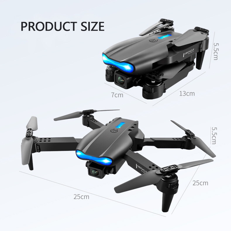 ภาพสินค้าE99 Pro Drone โดรนติดกล้อง HD 4k โดรนบังคับ โดรนควบคุมระยะไกล WIFI โดรนถ่ายภาพทางอากาศระดับ จากร้าน big_promotion5 บน Shopee ภาพที่ 7