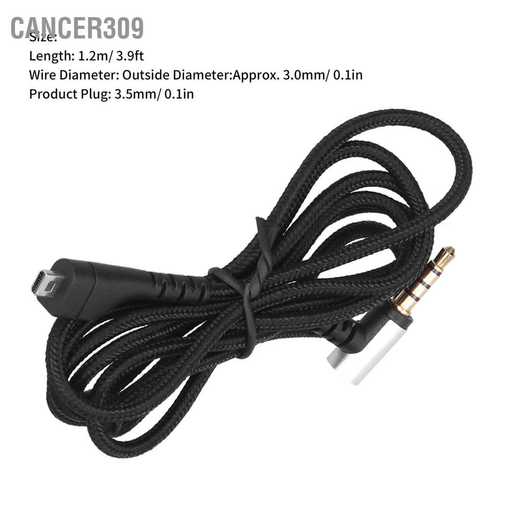 cancer309-game-headphone-cable-audio-headset-wire-fit-for-steelseries-arctis-3-5