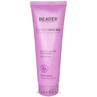 Beaver Experthydro Bouncy volume condi 258ml  ครีมนวดสุตรอ่อนโยนปราศจาก paraben ปลอดภัยต่อหนังศรีษะสำหรับผมเส้นเล้กห