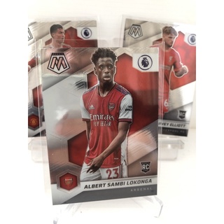 การ์ด 2021-22 Panini Mosaic Premier League Soccer Cards Arsenal