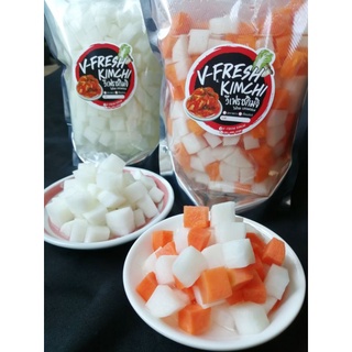 ไชเท้าดอง แครอทดอง วีเฟรช​กิมจิ​ V-Fresh​ Kimchi​