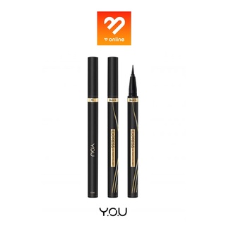 Y.O.U Express On Point Eyeliner วายโอยู อายไลเนอร์ สีดำ เข้ม วาดเส้น และ เซ็ตตัว ได้อย่างรวดเร็ว 0.5 ml.