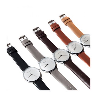 Bornfoundwatch Classicwatch Black / Grey / Dark Brown / Coral / Light Brown