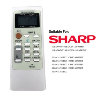 Crmc-a751jbez ใหม่ รีโมตควบคุมเครื่องปรับอากาศ A/C สําหรับ Sharp Fernbedienung CRMC-A751JBEZ