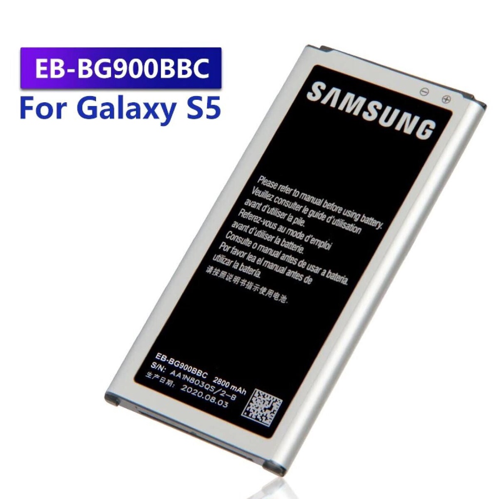 แบตs5-100-ของแท้-แบตเตอรี่-samsung-galaxy-s5-galaxy-s5-battery-eb-bg900bbe-2800mah-มีประกัน-3-เดือน