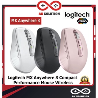ภาพหน้าปกสินค้าLogitech MX Anywhere 3 Wireless Compact Performance Mouse Any Surface Portable 4,000DPI Sensor (เมาส์ไร้สาย) ซึ่งคุณอาจชอบราคาและรีวิวของสินค้านี้