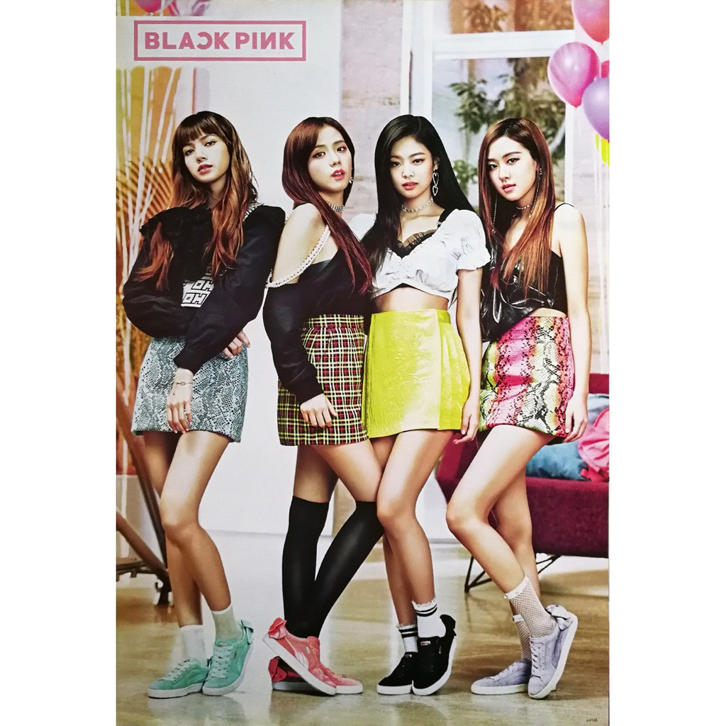 โปสเตอร์-รูปถ่าย-นักร้อง-เกาหลี-blackpink-poster-24-x35-girl-group-k-pop-jennie-lisa-jisoo-rose-v8