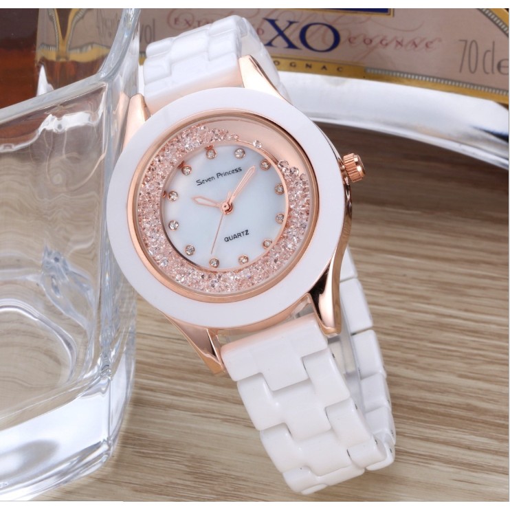 seven-princess-7006-swarovski-watch-นาฬิกาเซรามิกนำเข้า-รับประกันความสวยหรู