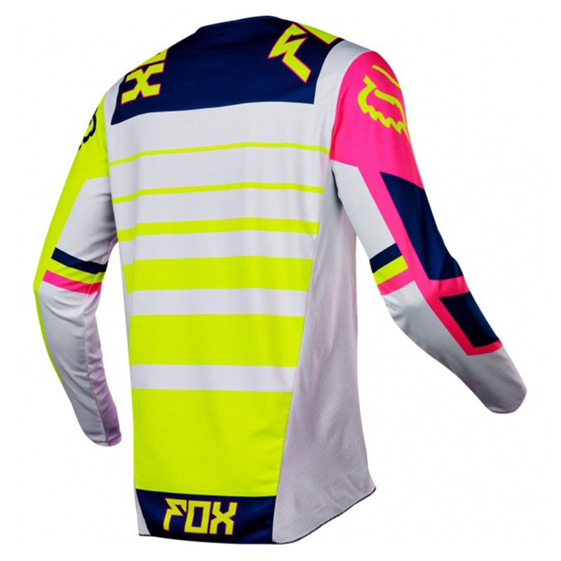 เสื้อกีฬาแขนสั้น-ลายทีมแข่งรถจักรยานยนต์วิบาก-downhill-jersey-mtb-offroad-2022