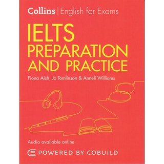 DKTODAY หนังสือ COLLINS ENG.FOR IELTS PREPPARATION &amp; PRACTICE W ANS &amp; AUDIO