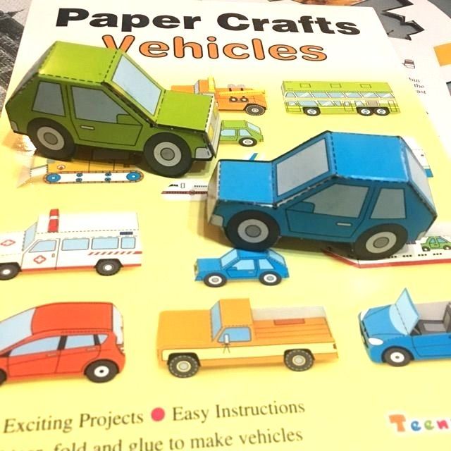 กระดาษพับโมเดล-สามมิติ-paper-crafts-มีให้เลือกหลายแบบ