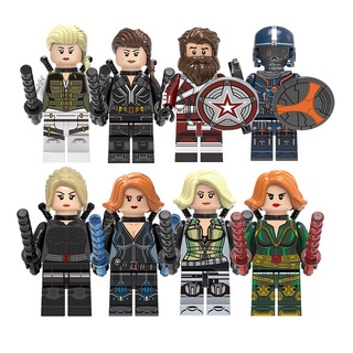 ใหม่ ฟิกเกอร์ Widow Minifigures Super Heroes สีดํา ของเล่นสําหรับเด็ก