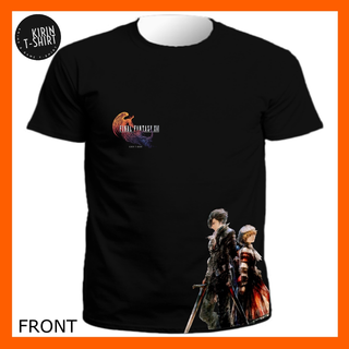 [S-5XL]เสื้อยืดผ้าฝ้าย 100% พิมพ์ลายเกม Final Fantasy Dtf Final Fantasy Xvi Combed 30s 16 สีดํา สําหรับผู้ชาย และผู้หญิง