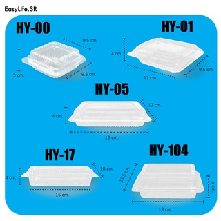 ภาพขนาดย่อของภาพหน้าปกสินค้ากล่องใสฝาล็อก แบบแพค สี่เหลี่ยม กล่องข้าวพลาสติก PETล็อก กล่องขนม ใส่อาหาร กล่องใส่สลัด เดลิเวอรรี่ กล่องสี่เหลี่ยม จากร้าน easylife.sr บน Shopee ภาพที่ 7