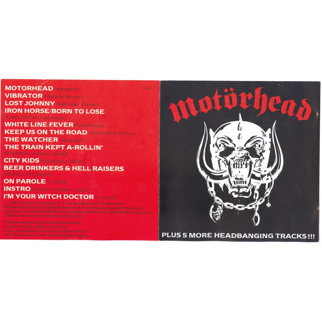 ซีดีเพลง-cd-motorhead-1977-mot-rhead-1988-german-reissue-ในราคาพิเศษสุดเพียง159บาท