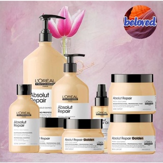 Loreal Absolut Repair Shampoo/Mask/Golden Mask/10 in 1 Oil แชมพู มาส์ค อาหารผม สำหรับผมแห้งเสีย