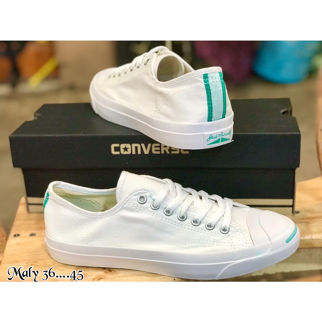 converse-jack-green-label-รองเท้าผ้าใบพร้อมกล่อง