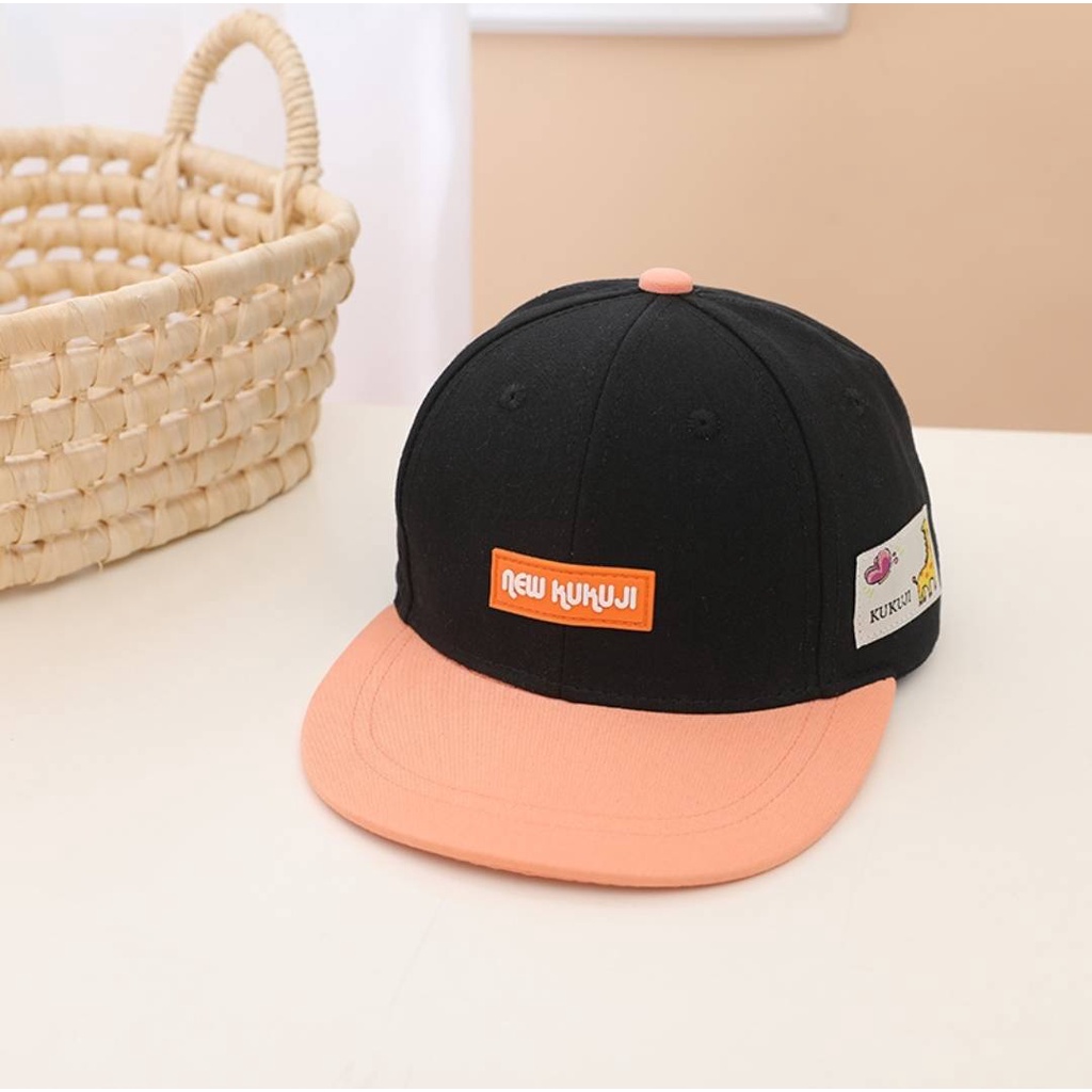 ภาพสินค้าพร้อมส่ง หมวกเด็ก 1ปี- 6ปี รอบหัว:52-54 cm. หมวกแก๊ป Hiphop จากร้าน piyanuchshop23 บน Shopee ภาพที่ 4