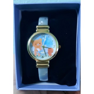 Rilakuma - นาฬิกาข้อมือ กำไลสีฟ้า และชมพู ส่งตรงจากญี่ปุ่น 100% ไม่ใช่งานไทย