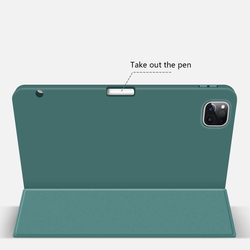 ภาพสินค้าเคสสำหรับไอแพด  Air5 Air4 /mini6 /iPad 11Pro (ปี18/20/21) รุ่นใหม่ ชาร์จปากกาในช่องใส่ปากกาได้เลย เคสสำหรับไอแพด air5 จากร้าน iclubgadget บน Shopee ภาพที่ 4
