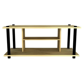 ชั้นวางทีวี FURDINI MINUS สี LOFT TEAK/ดำ ชั้นวางทีวี MINUS ดีไซน์สวยงามสไตล์ลอฟท์ โครงสร้างแข็งแรงผลิตจากพลาสติกคุณภาพด