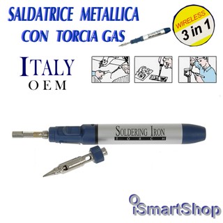 หัวแร้งแก๊ส soldatrice Metailica Italy OEM