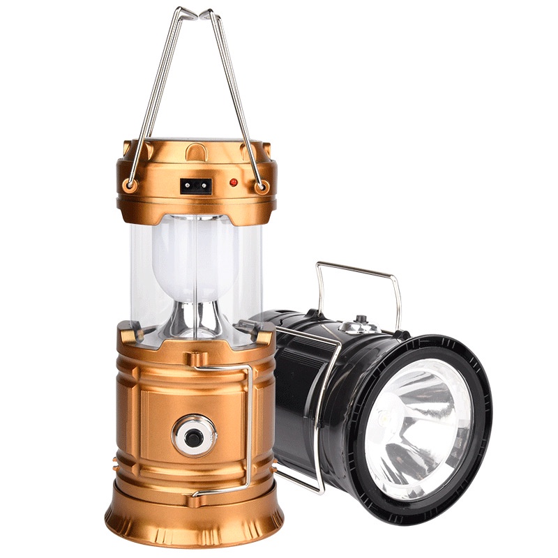 จัดส่งรวดเร็ว-ตะเกียงโซล่าเซล-ชาร์จพลังงานแสงอาทิตย์-ตะเกียงled-rechargeable-camping-lantern