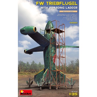 โมเดลประกอบ MiniArt 1/35 MI40005 FW TREBFLUGEL WITH BOARDING LADDER