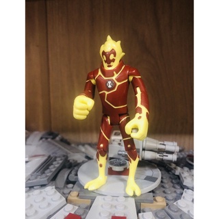 Ben 10 Alien Collection HEATBLAST 4" action figure series 1 (loose)