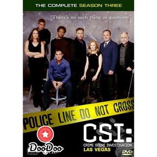CSI Las Vegas Season 3 ไขคดีปริศนาเวกัส ปี 3 [พากย์ไทย/อังกฤษ ซับไทย/อังกฤษ] DVD 6 แผ่น