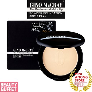 สินค้า แป้งทองคำ Gino McCray Professional Make Up Powder บิวตี้ ปุฟเฟต์ จีโน่ แม็คเครย์ โปรเฟสชั่นนอล เมคอัพ beauty buffet