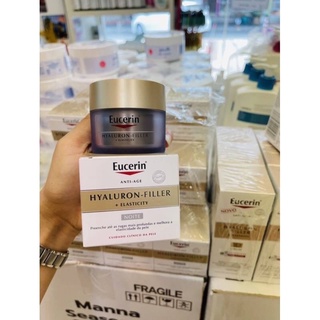 Eucerin Hyaluron-Filler + Elasticity Noite Cream 50g.