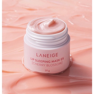 🌸 Laneige Lip Sleeping Mask Ex Cherry Blossom 20g. 🌸🌟 กลิ่นใหม่ cherry blossom