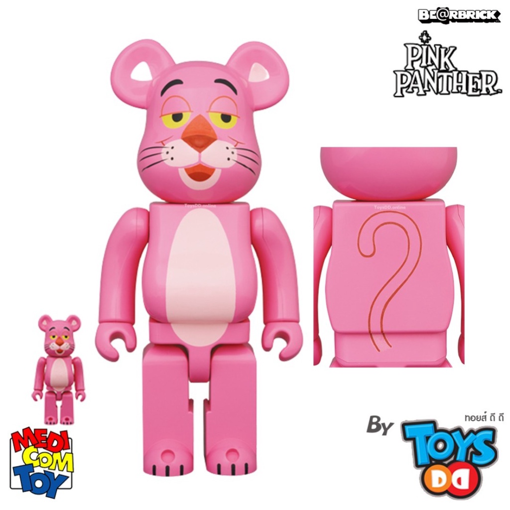 Be@rBrick Pink Panther 1000%, 400% & 100% | Shopee Thailand