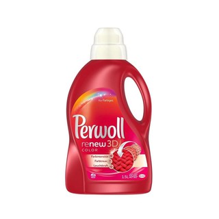﻿เพอร์วอล์ น้ำยาซักผ้า (ผ้าสี) 1.5 ลิตร Perwoll - 1 ขวด