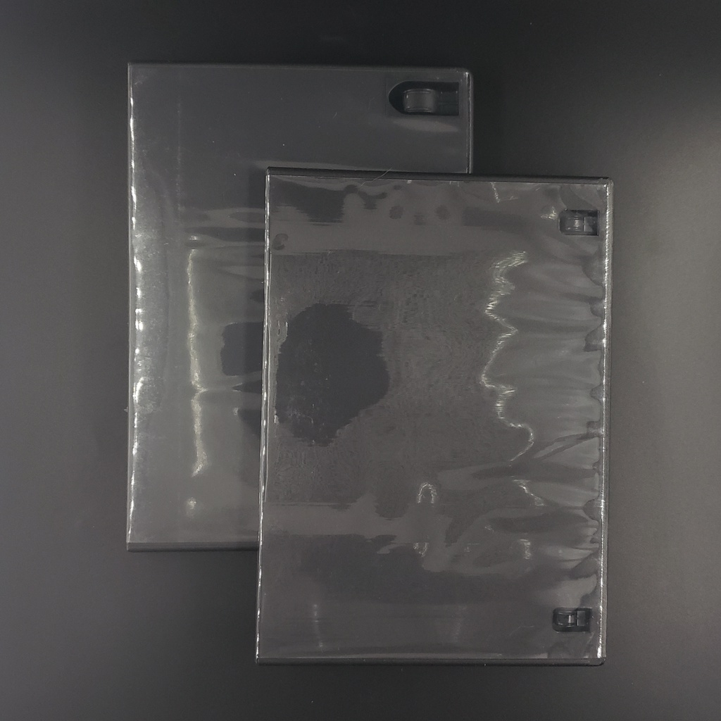 ภาพหน้าปกสินค้าDVD Disc Box Case Shell Cover Black Normal & Slim (BRANDNEW) กล่องใส่แผ่น DVD มือหนึ่ง จากร้าน lacquerlover บน Shopee