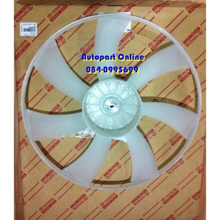 ใบพัดลมหม้อน้ำ อะไหล่แท้ TOYOTA รุ่นรถ Vios NCP93 / Yaris NCP91 รุ่นปี 2007-2012