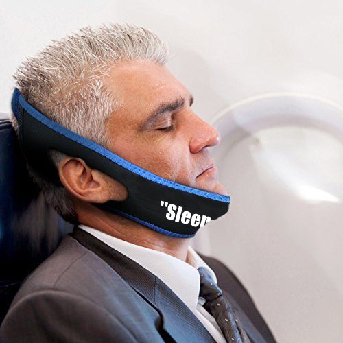 สายรัดคางแก้นอนกรน-สายรัดคาง-ลดอาการนอนกรน-snoring-chin-strap-sleep-care