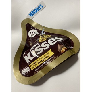 Hersheys Kisses Chocolate 82g. ช็อกโกแลตนม 82 กรัม.