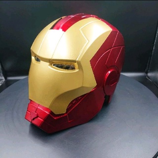 หมวก หน้ากาก​ Ironman​ Premium​ เหมือนจริงสุดๆ​ ตามีไฟ​ เปิดหน้าได้​ มีรีวิว🎥  เข้ามาชมก่อนจ้า