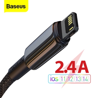 Baseus สายชาร์จ แบบเสียบ USB สําหรับ Iphone 8 7 6 S Plus Ipad