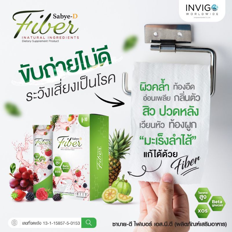 ส่งฟรี-set-3-กล่อง-sbd-fiber-สบายดีไฟเบอร์-ดีท็อกซ์ลำไส้-ขี้เต็มท้องจัดด่วน