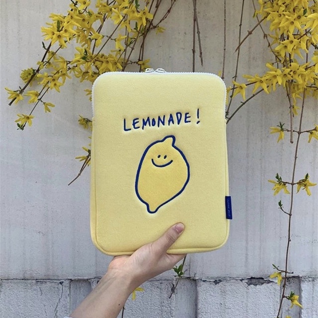 พร้อมส่ง-ins-lemon-bags-กระเป๋าโน๊ตบุ๊ค-กระเป๋าแล็ปท็อป