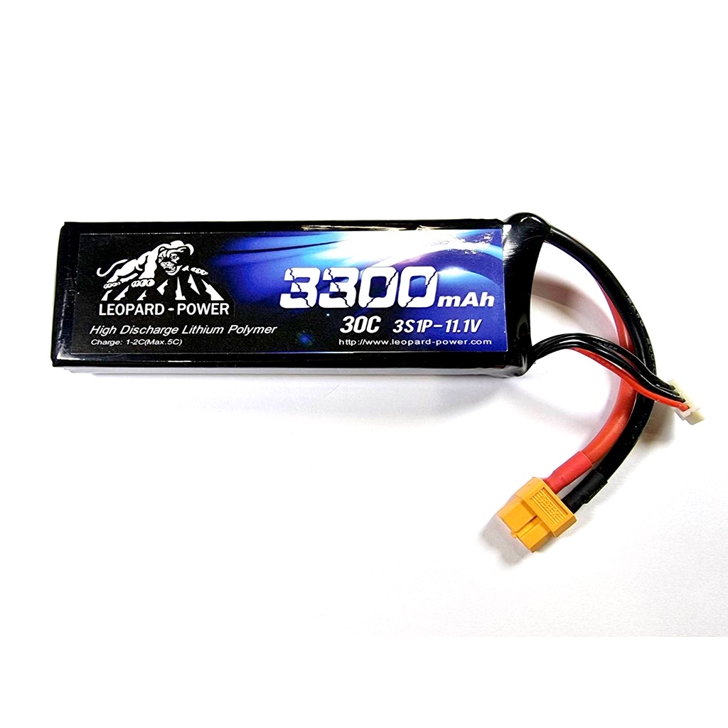 แบตเตอรี่ลิโพ-leopard-3300mah-3เซล-11-1v-30c-แบตลิโพ-lipo-แบต