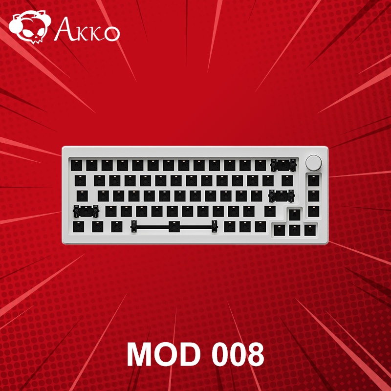คีย์บอร์ด Akko MOD 008 ประกันศูนย์ 1 ปี | Shopee Thailand