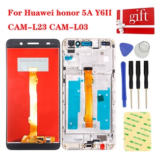 5.5&quot; For Huawei honor 5A Y6II CAM-L23 CAM-L03 LCD Display Screen Monitor Module Touch Screen Digitizer Sensor Assem