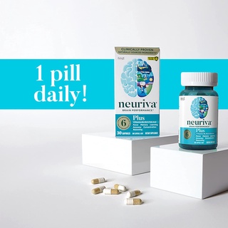 ภาพขนาดย่อของภาพหน้าปกสินค้าSchiff Neuriva Brain Performance+ Plus 30 Capsules วิตามินบำรุงสมอง บำรุงประสาท เพิ่มสมาธิ การจดจำ Neuriva Plus จากร้าน wiwanya บน Shopee ภาพที่ 2