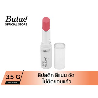 Butae Lipstick Super Brave บูเต้ ลิปสติก ซูเปอรฺ์ เบรฟ ลิปสติกเนื้อแมท ติดทน เม็ดสีชัด ( น้ำหนัก 3.5 กรัม