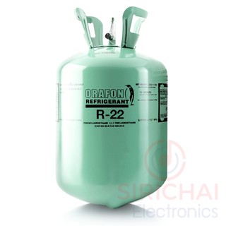สินค้า น้ำยาแอร์ R-22 ยี่ห้อ ORAFON (13.6 กิโลกรัม) orafon r22