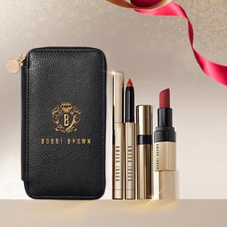 ของแท้-พร้อมส่ง-กระเป๋าเครื่องสำอางค์-bobbi-brown-luxury-pouch